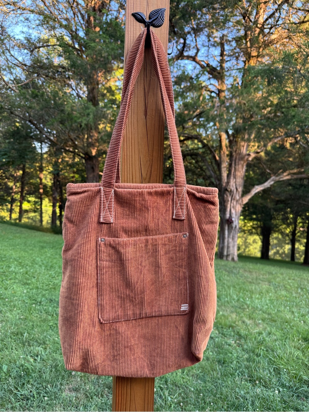 Urban Outfitters BDG Corduroy Tote Teddy Brown